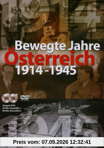 Österreich 1914 -1945 - Bewegte Jahre (2 DVDs)