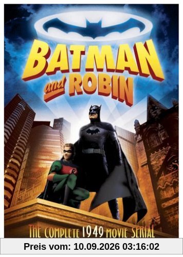 BATMAN AND ROBIN - The complete 1949 Movie Serial - englisch (keine deutsche Sprache)