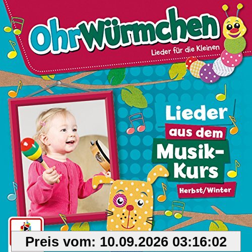 Ohrwürmchen-Lieder aus dem Musikalischen Baby-Kurs
