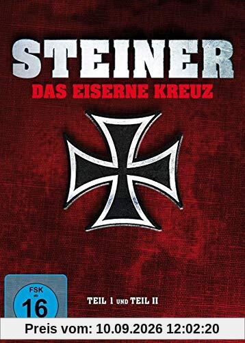 Steiner - Das Eiserne Kreuz. Teil I und Teil II - Special Edition Mediabook [2 BDs] [+2 DVDs] [Blu-ray]