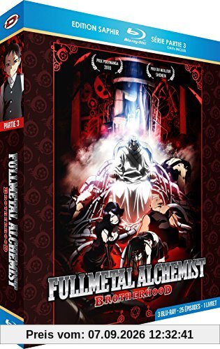 Coffret fullmetal alchemist : brotherhood, vol. 3 [Blu-ray] [FR Import]