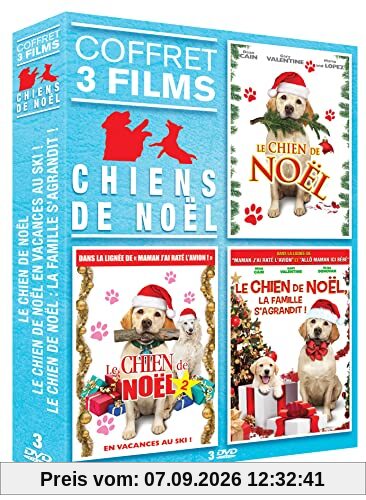 Coffret chien de noël 3 films [FR Import]