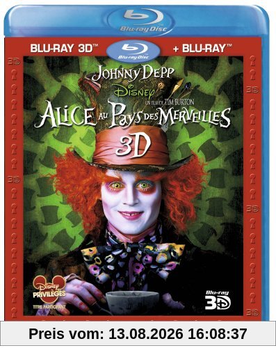 Alice au pays des merveilles [Blu-ray] [FR Import]