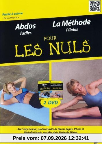 Coffret pour les nuls : les abdos faciles ; la méthode pilates [FR Import]