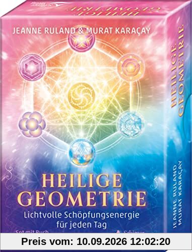 Heilige Geometrie - Lichtvolle Schöpfungsenergie für jeden Tag: - Set mit Buch und 50 Karten