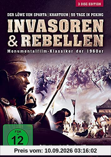 Invasoren & Rebellen - Monumentalfilm-Klassiker der 1960er [3 DVDs]