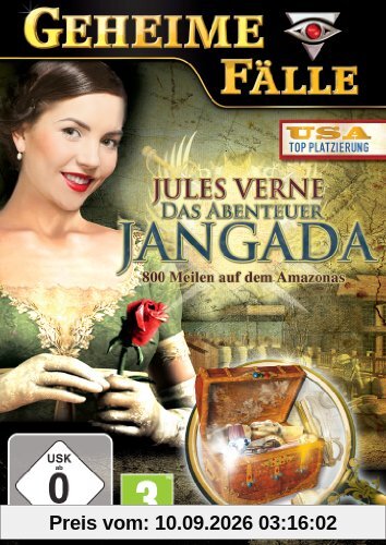 Geheime Fälle: Jules Verne - Das Abenteuer von Jangada - 800 Meilen auf dem Amazonas