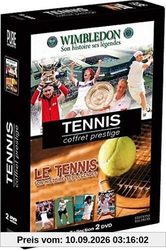 Coffret prestige tennis : wimbledon, histoire et légendes [FR Import]