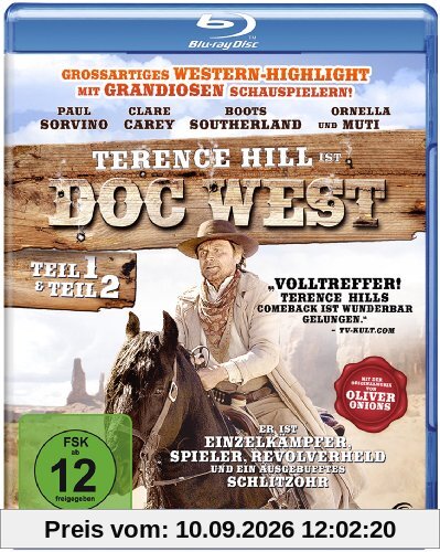 Doc West - Teil 1 & Teil 2 (Doc West - Nobody ist zurück / Doc West - Nobody schlägt zurück) [Blu-ray] [2 Blu-rays]