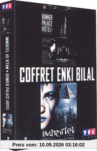 Enki Bilal : Bunker palace hôtel / Immortel (Ad Vitam) - Coffret 2 DVD