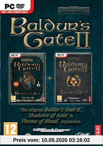 Baldur's Gate 2 and Throne of Bhaal - Double Pack (Add-On) [UK Import]