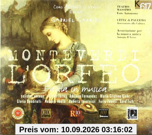Claudio Monteverdi: L'Orfeo (Opern-Gesamtaufnahme) - Torres · Fernandez · Kiehr · Banditelli · Abete · Invernizzi · Zanasi · Türk · Ensemble Elyma · Garrido