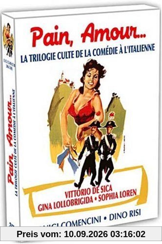 Coffret 3 DVD Pain, amour,... : pain, amour et fantaisie - pain, amour, et jalousie - pain, amour, ainsi soit-il [FR Import]