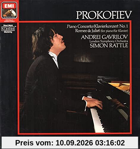 Prokofiev: Klavierkonzert Nr. 1 & 10 Stuecke aus Romeo und Julia, op. 75 [Vinyl LP]