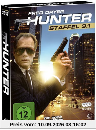 Hunter - Gnadenlose Jagd (Staffel 3.1 auf 3 DVDs im Digipack mit Schuber plus Episodenguide)