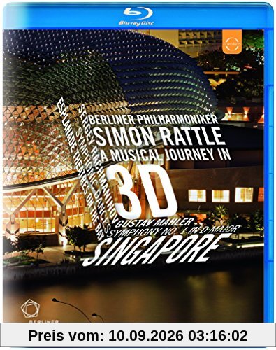 Rachmaninov/ Mahler: Berliner Philharmoniker (Sir Simon Rattle, The Berliner Philharmoniker) (Live Recording Singapore) (Euroarts: 2058904) [Blu-ray] [2013] [UK Import]