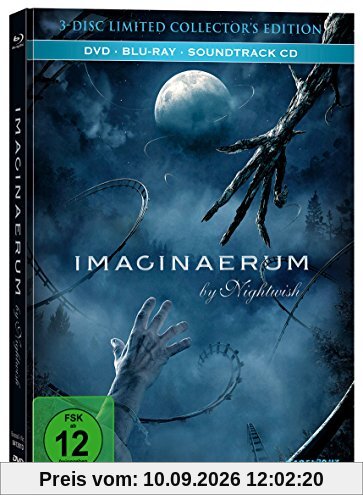 Imaginaerum by Nightwish (Limited Mediabook / DVD + Blu-ray + Soundtrack CD)