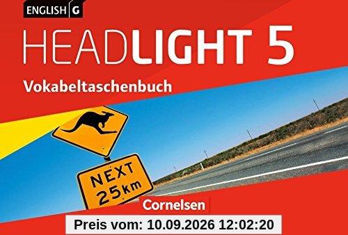 English G Headlight - Allgemeine Ausgabe: Band 5: 9. Schuljahr - Vokabeltaschenbuch