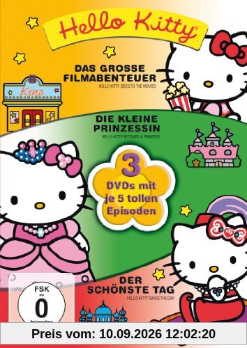 Hello Kitty - Das große Filmabenteuer / Die kleine Prinzessin / Der schönste Tag [3 DVDs]