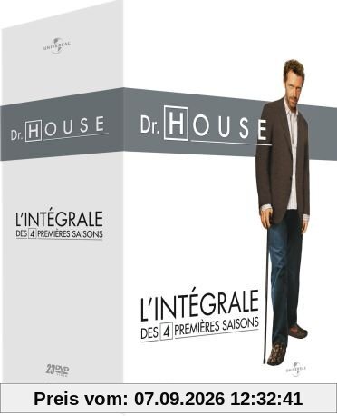 Dr. House, saisons 1 à 4 - Coffret 23 DVD [FR Import]