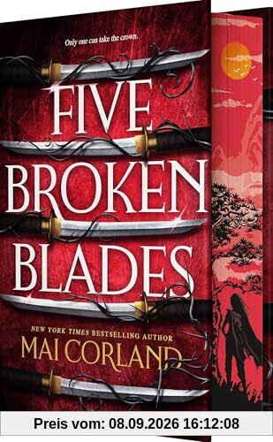 Five Broken Blades (Deluxe Limited Edition) (The Broken Blades, 1)