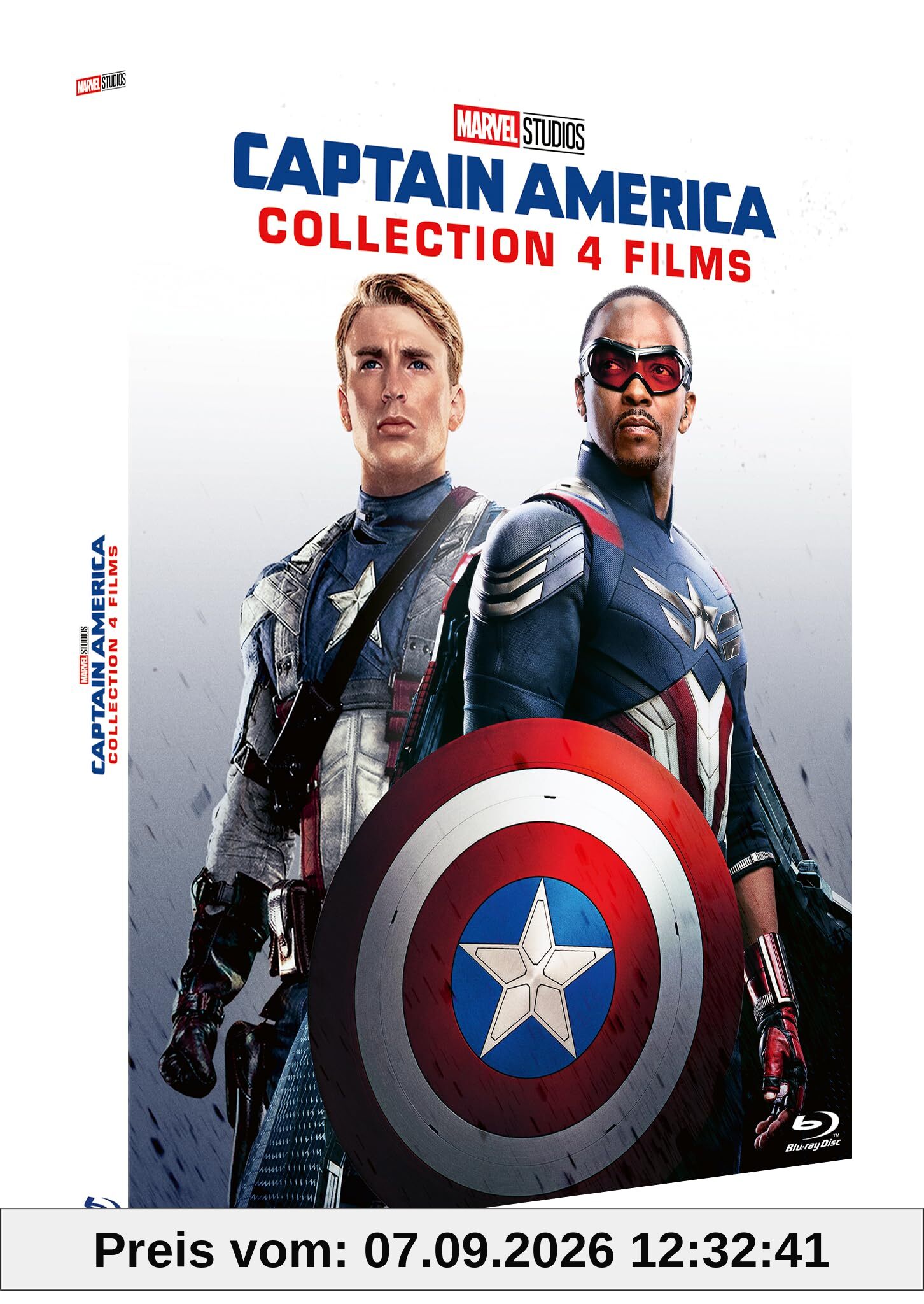 COFFRET CAPTAIN AMERICA - 4 FILMS - 4 BD