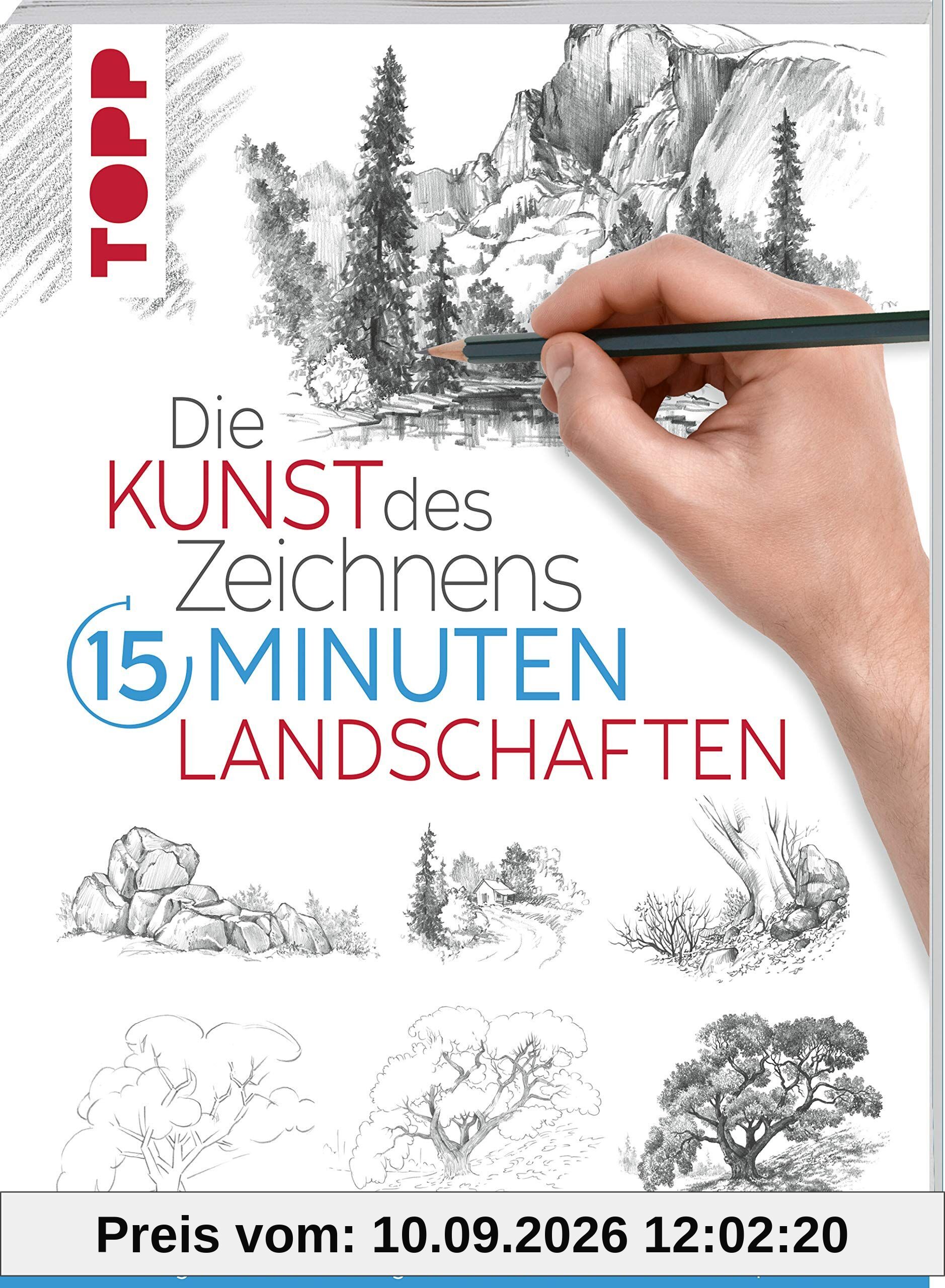 Die Kunst des Zeichnens 15 Minuten - Landschaften