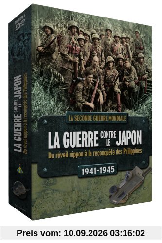 Coffret 4 DVD : La guerre contre le Japon Vol. 1 : du réveil nippon à la reconquête des Philippines 1941-1945