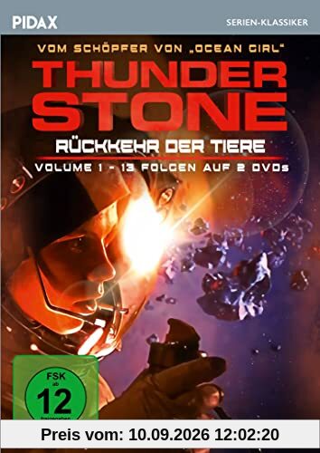 Thunderstone - Die Rückkehr der Tiere, Volume 1 / Die ersten 13 Folgen der postapokalyptischen, preisgekrönten Abenteuerserie (Pidax Serien-Klassiker)