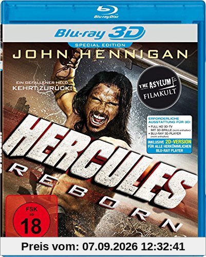 Hercules Reborn [3D Blu-ray]
