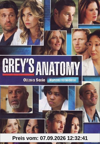 Grey's anatomy Stagione 08 [6 DVDs] [IT Import]