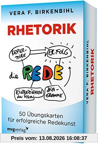 Rhetorik: 50 Übungskarten für erfolgreiche Redekunst