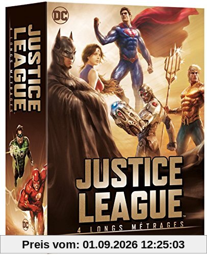 COFFRET DC JUSTICE LEAGUE /V 4DVD