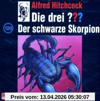Die drei ??? - CD: 120/Der schwarze Skorpion (1 Audio-CD): FOLGE 120