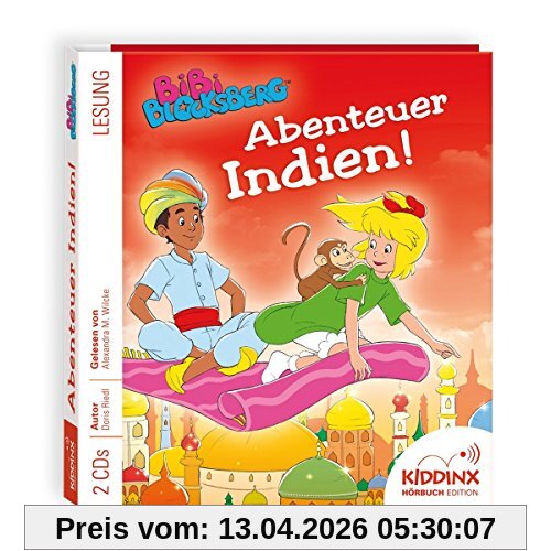 Bibi Blocksberg Hörbuch - Abenteuer Indien