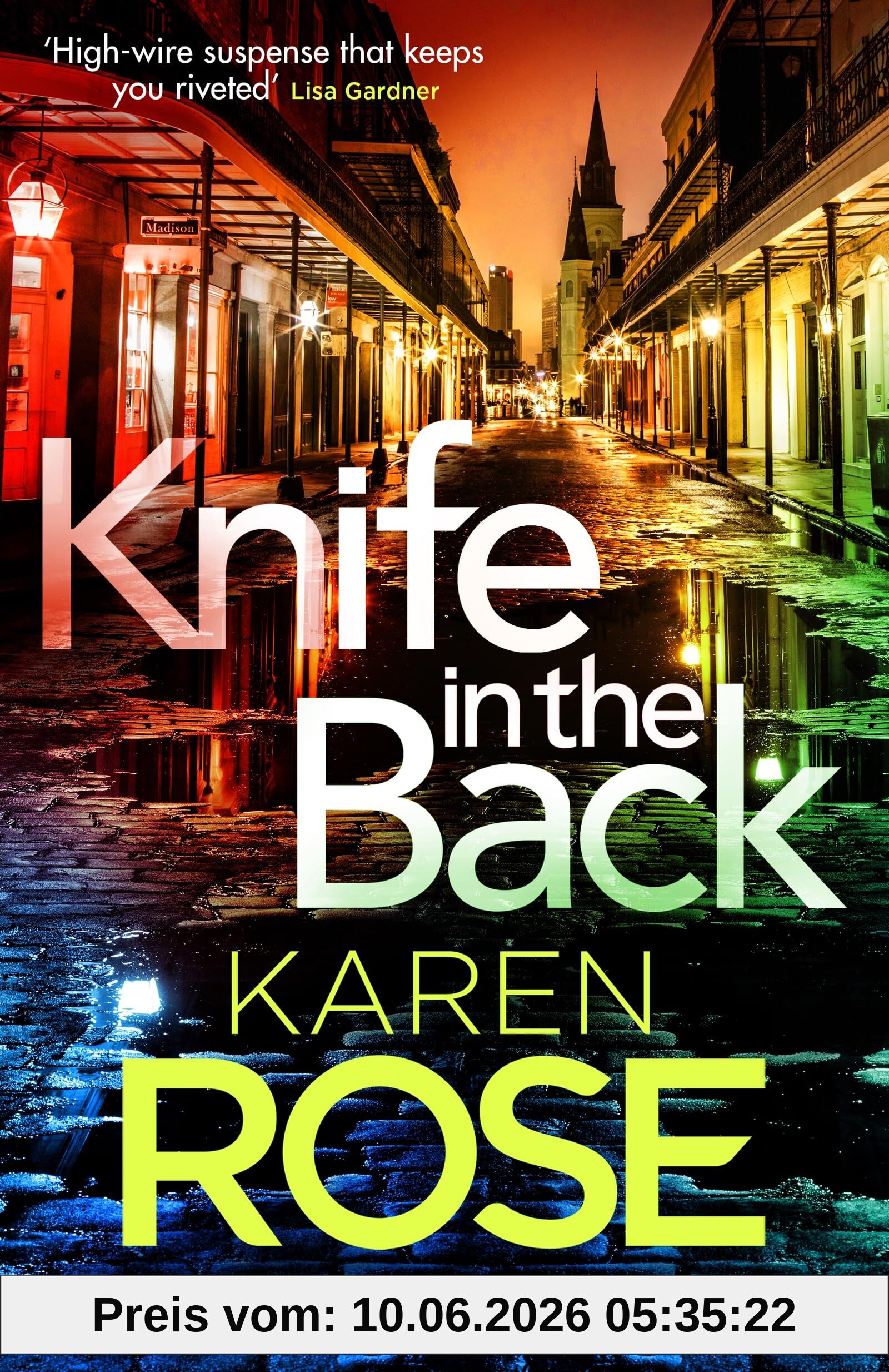 Knife in the Back: the brand new page-turner from the queen of suspense (The New Orleans Series)