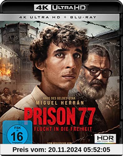 Prison 77 - Flucht in die Freiheit (4K Ultra HD) (+ Blu-ray)