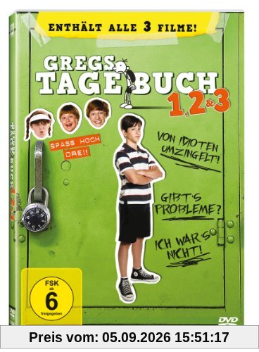 Gregs Tagebuch 1, 2 & 3 [3 DVDs]