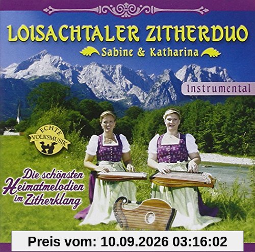 Die schönsten Heimatmelodien im Zitherklang; Zither; Instrumental; Echte Volksmusik; Bayern