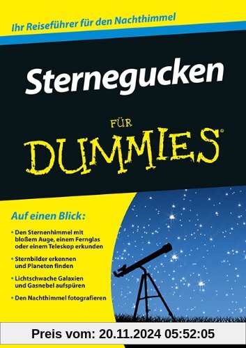 Sternegucken für Dummies (Fur Dummies)