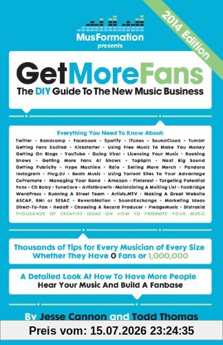 Jesse Cannon Get More Fans, The Diy Guide To The New Music Business