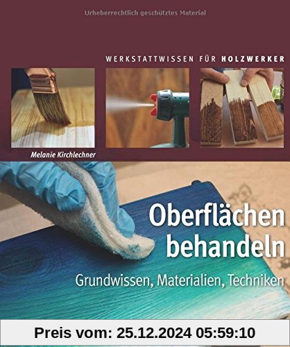 Oberflächen behandeln: Grundwissen, Materialien, Techniken (HolzWerken)