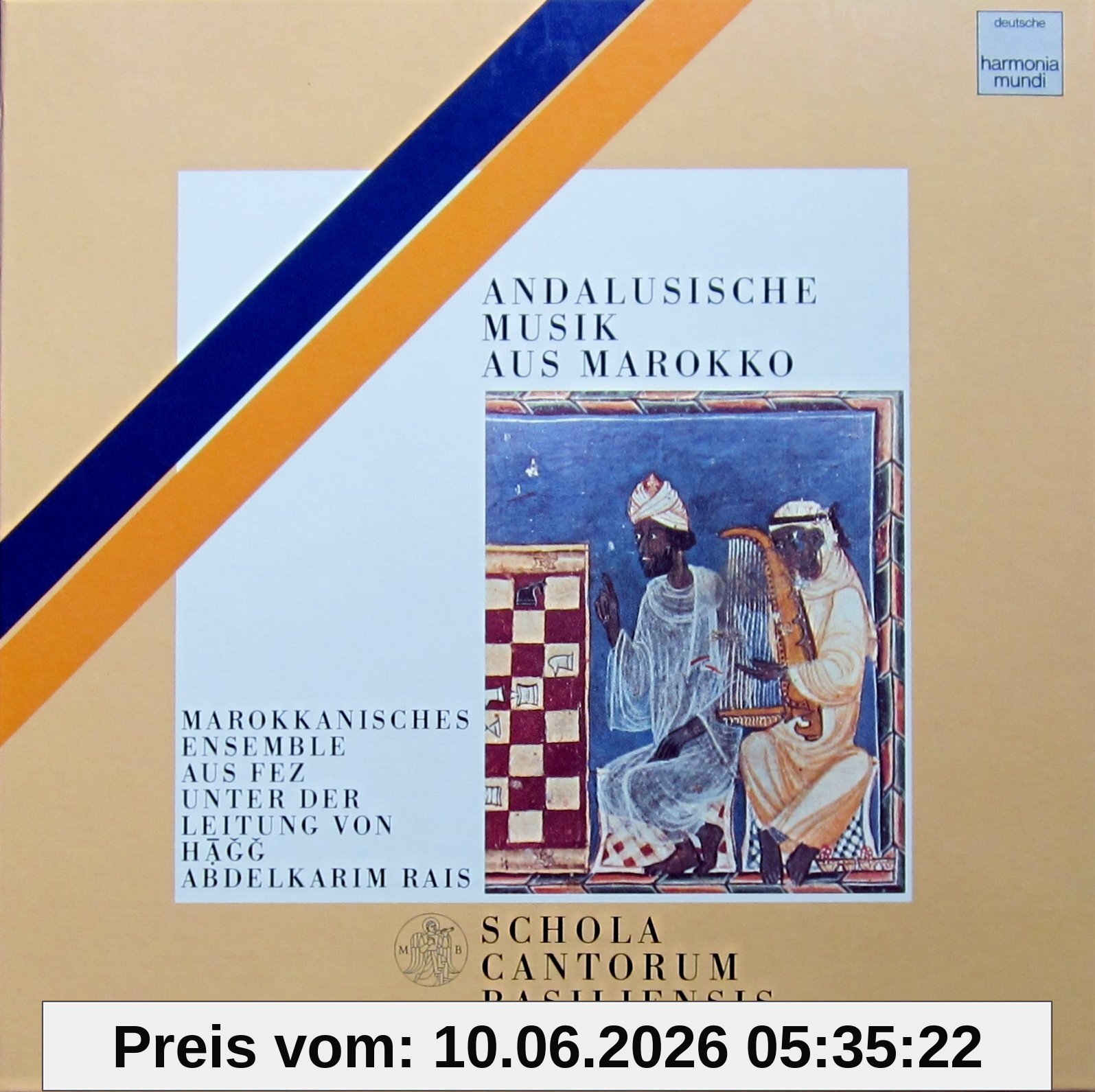 Andalusische Musik aus Marokko [Vinyl LP] [Schallplatte] [Box-Set]