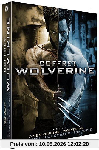Coffret Wolverine : X-Men Origins: Wolverine + Wolverine : Le combat de l'immortel [Blu-ray]