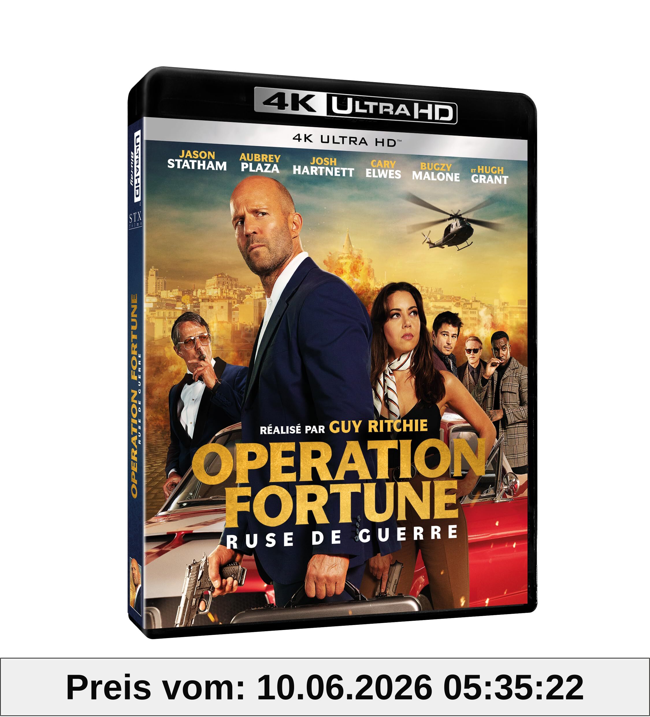Opération fortune 4k ultra hd [Blu-ray] [FR Import]