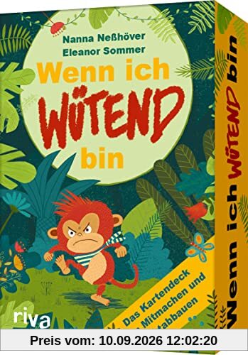 Wenn ich wütend bin – Das Kartendeck zum Mitmachen und Wutabbauen: Für Kinder ab 3 Jahren