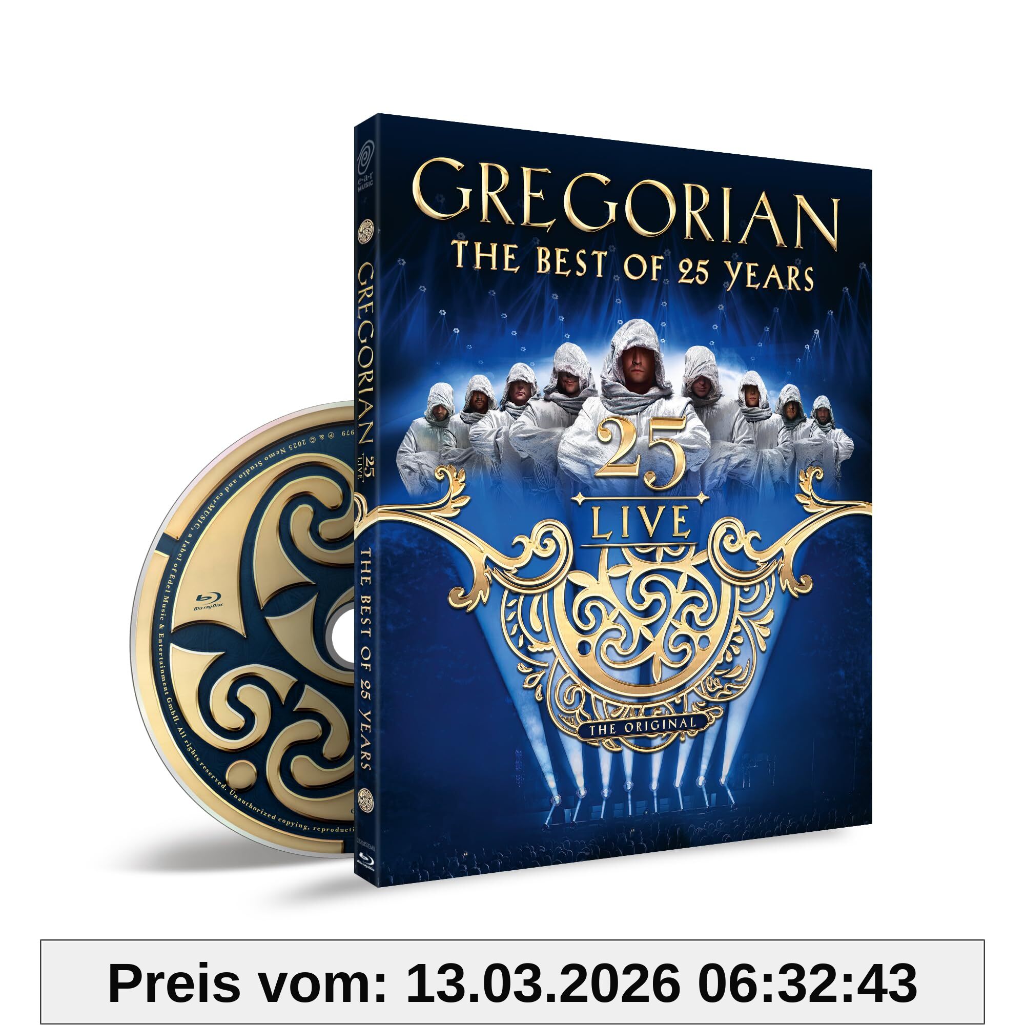 unbekannt Gregorian, 25 Live - The Best Of 25 Years (Limitierte Blu-ray Edition)