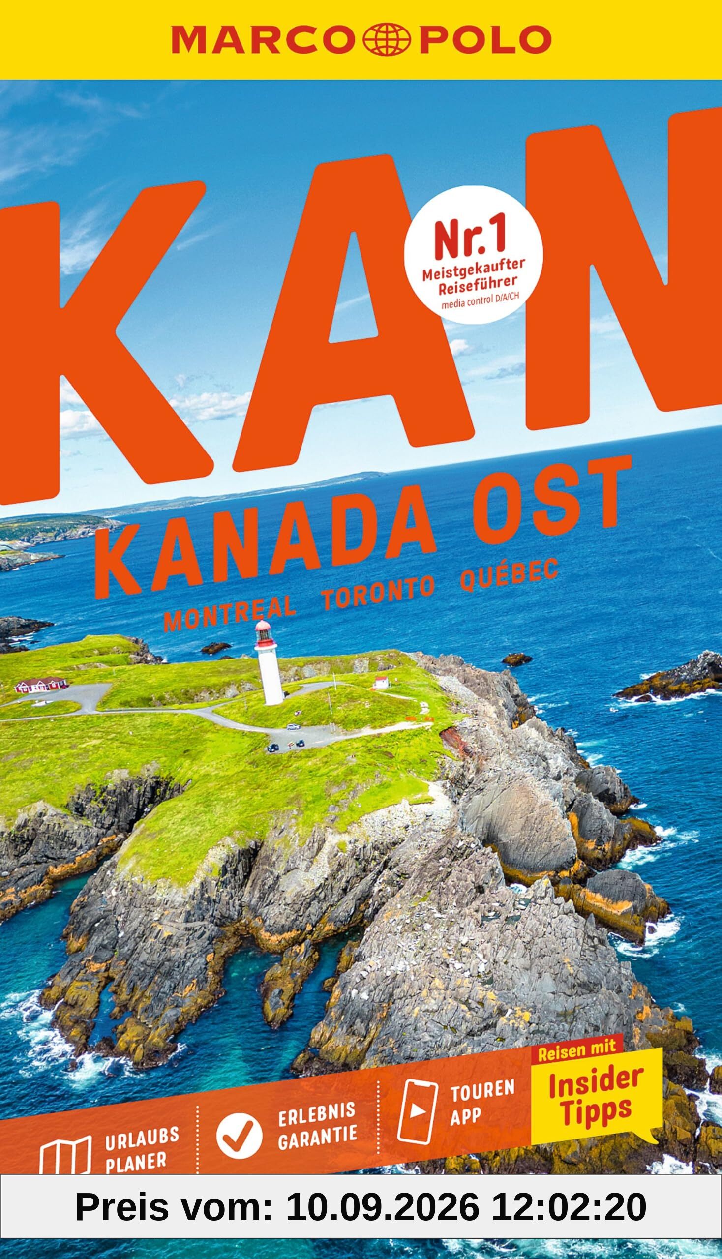 MARCO POLO Reiseführer Kanada Ost, Montreal, Toronto, Québec: Reisen mit Insider-Tipps. Inklusive kostenloser Touren-App