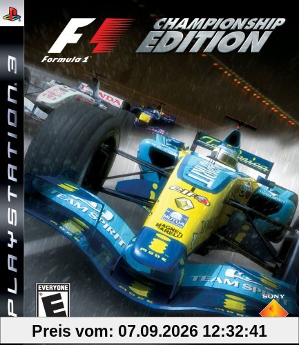 F1: Formula One Championship Edition - Playstation 3