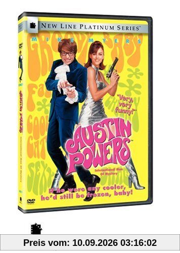 Austin Power - If he ware any cooler, he'd still be frozen, baby!